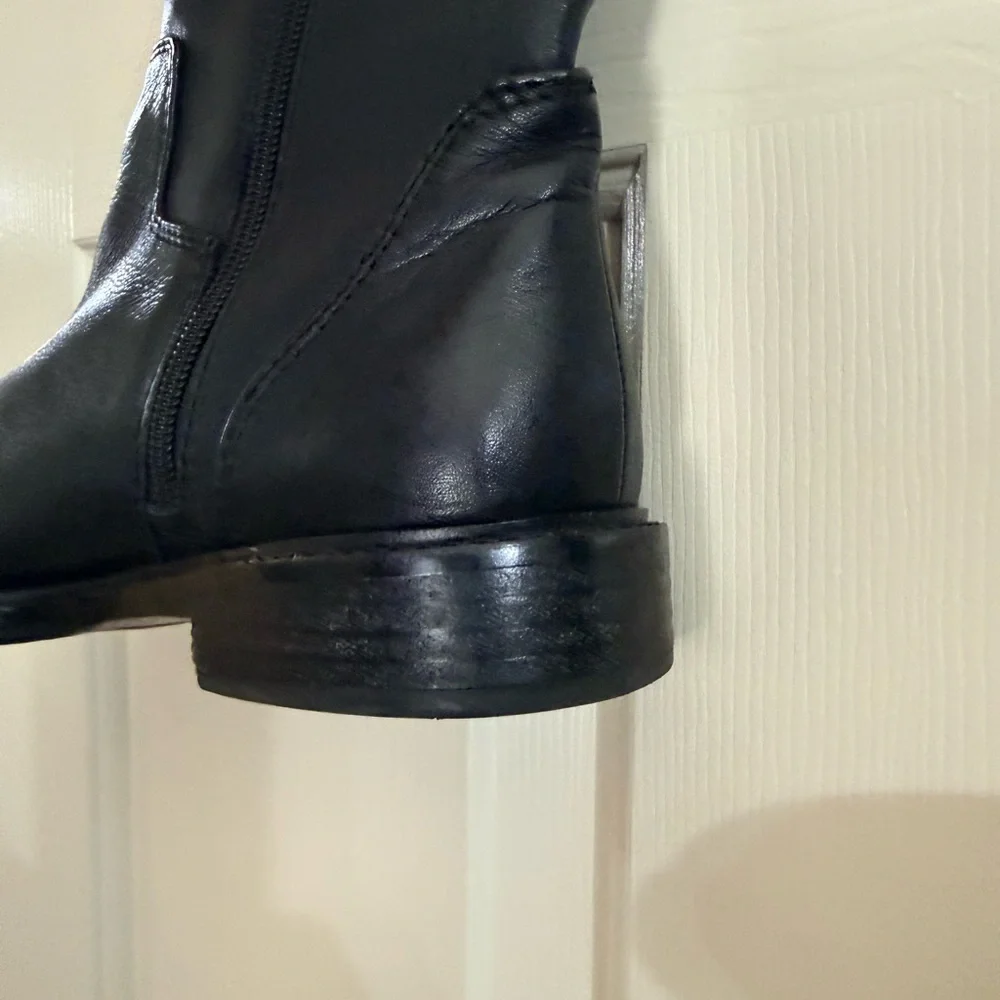 Gianni Bini Leather Boots - Picture 5 of 14